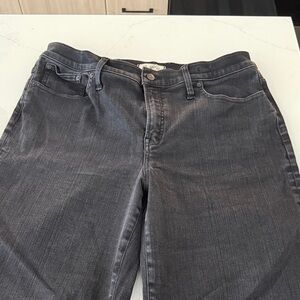 Madewell Charcoal Denim Jeans